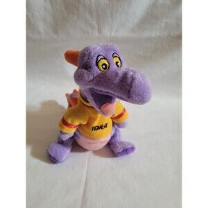 FIGMENT MINI BEAN BAG PLUSH RETIRED DISNEY THEME PARK EXCLUSIVE 7"